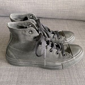 Black High Top Converse